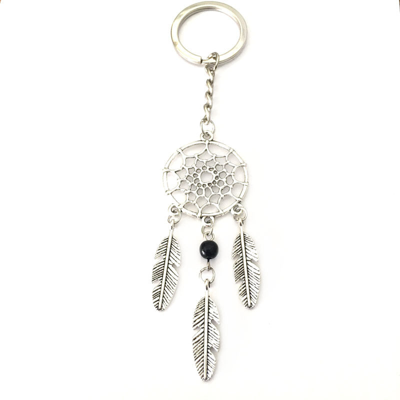Wholesale Alloy Dream Catcher Metal Tassel Pendant Keychains