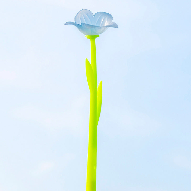 Las flores de plástico al por mayor se encuentran con la pluma que cambia el color de la luz