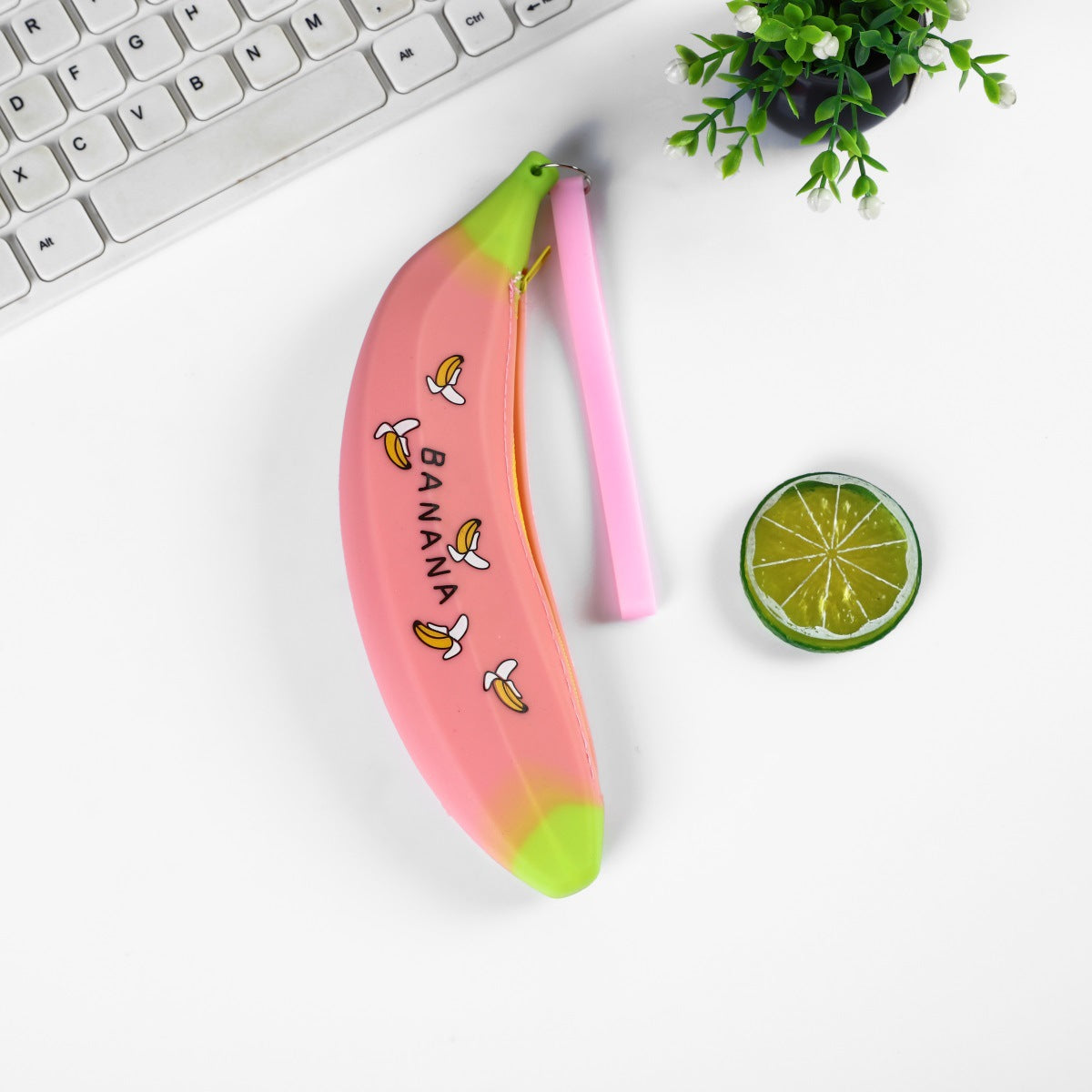 Wholesale Fruit and Vegetable Silicone Pencil Case