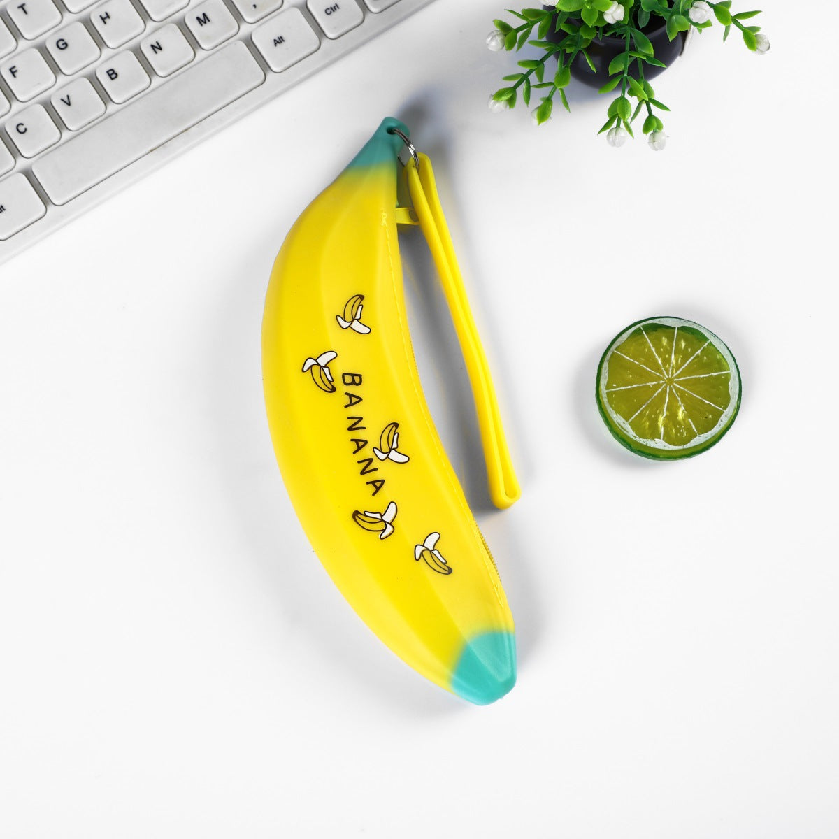 Wholesale Fruit and Vegetable Silicone Pencil Case