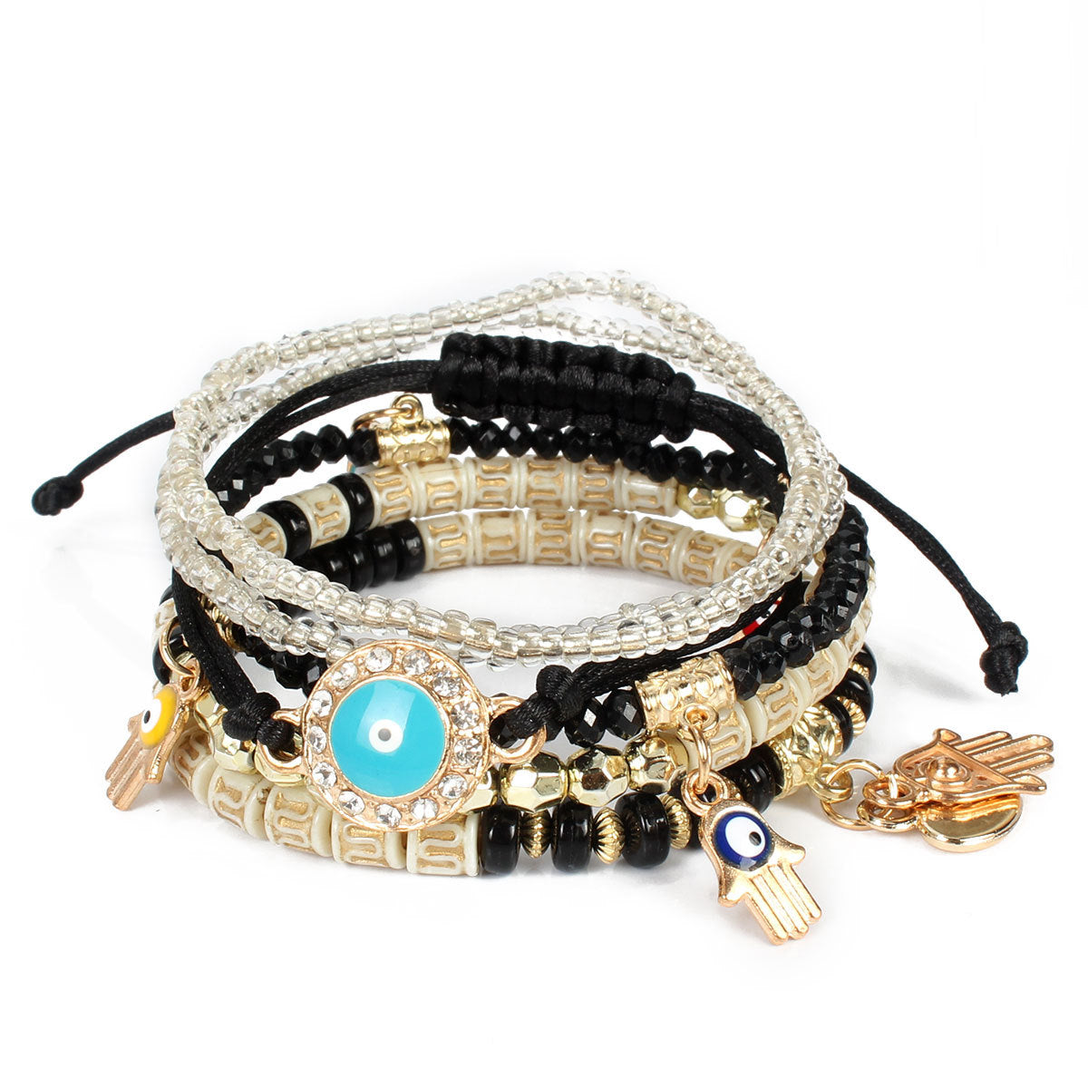 Wholesale Vintage Cute Character Multilayer Bracelet