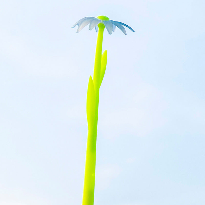 Las flores de plástico al por mayor se encuentran con la pluma que cambia el color de la luz