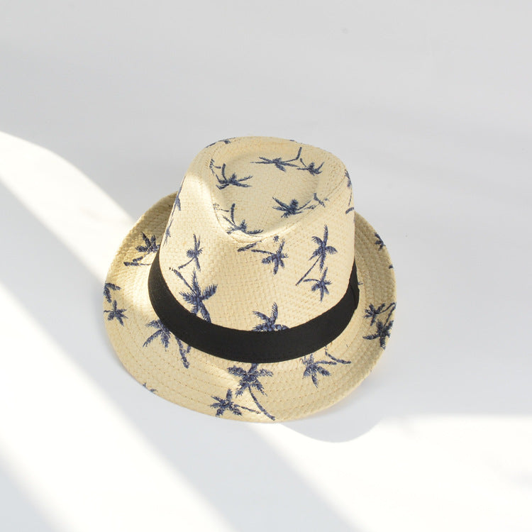 Wholesale Middle-aged and Elderly Summer Paper Cloth Sun Hat Small Hat Sun Hat Outdoor Straw Hat