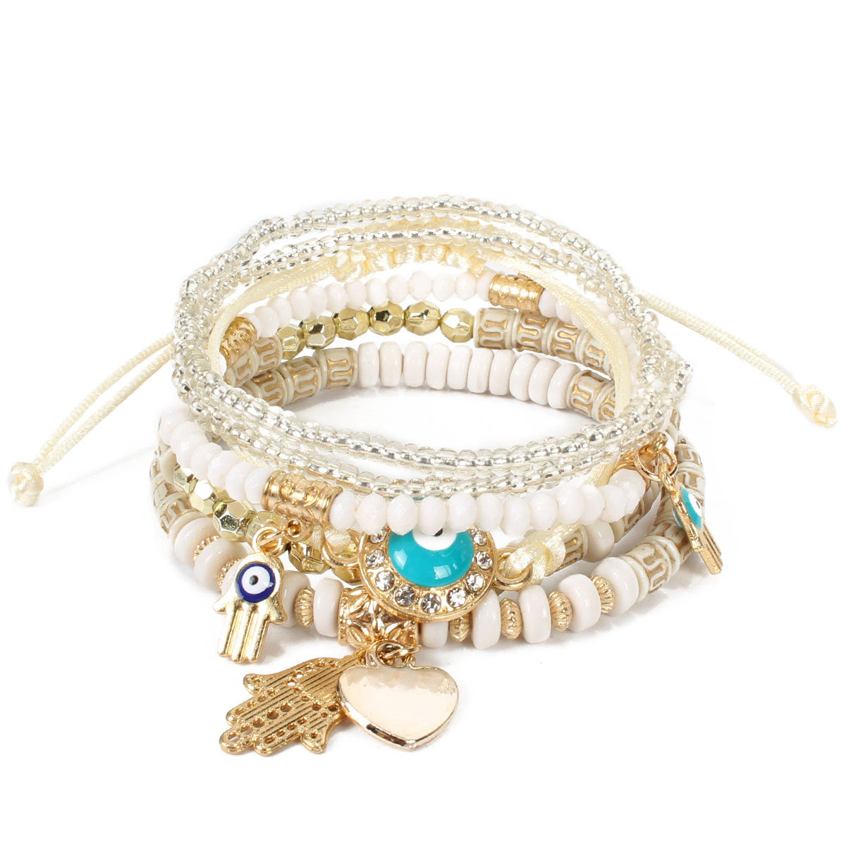 Wholesale Vintage Cute Character Multilayer Bracelet