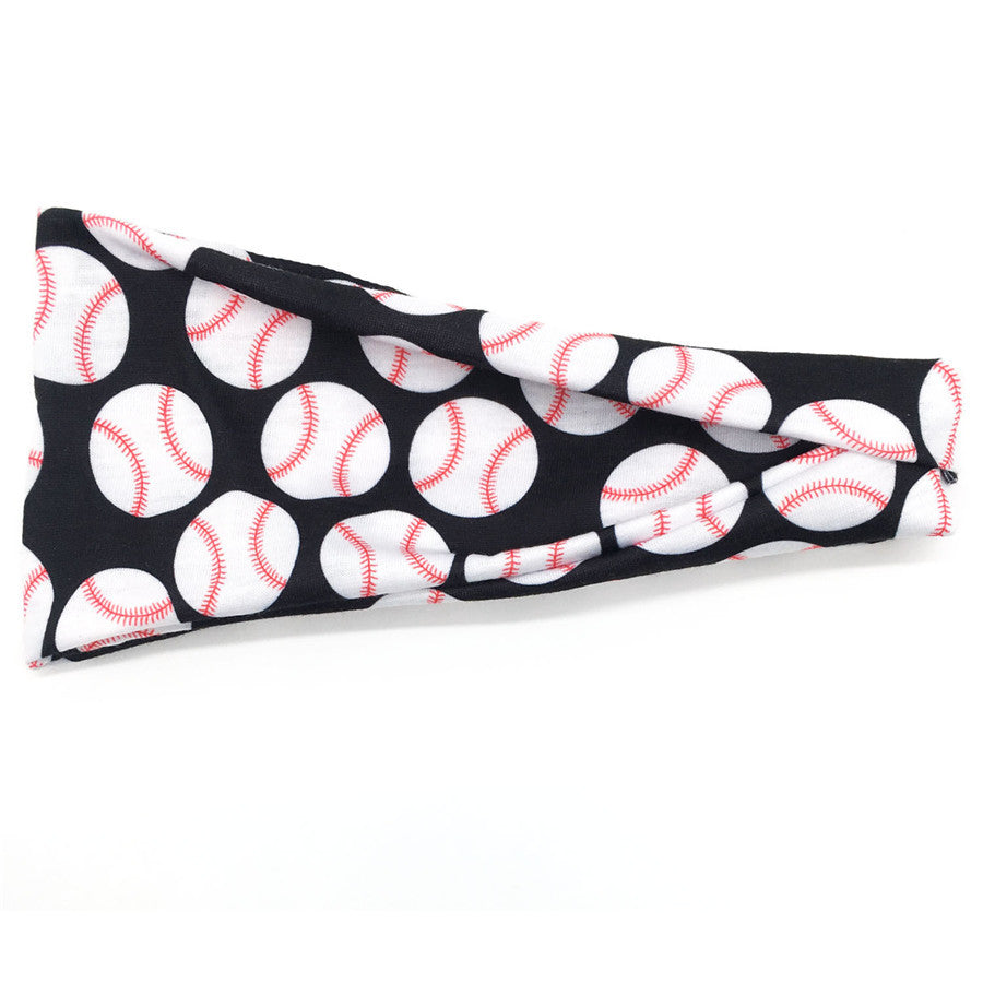 Wholesale Fabric Softball Headband