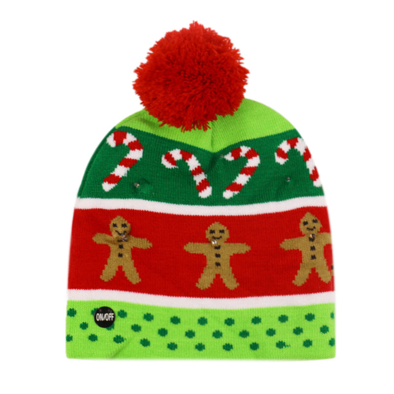Wholesale Christmas Snowman Reindeer Christmas Tree Knit Hat