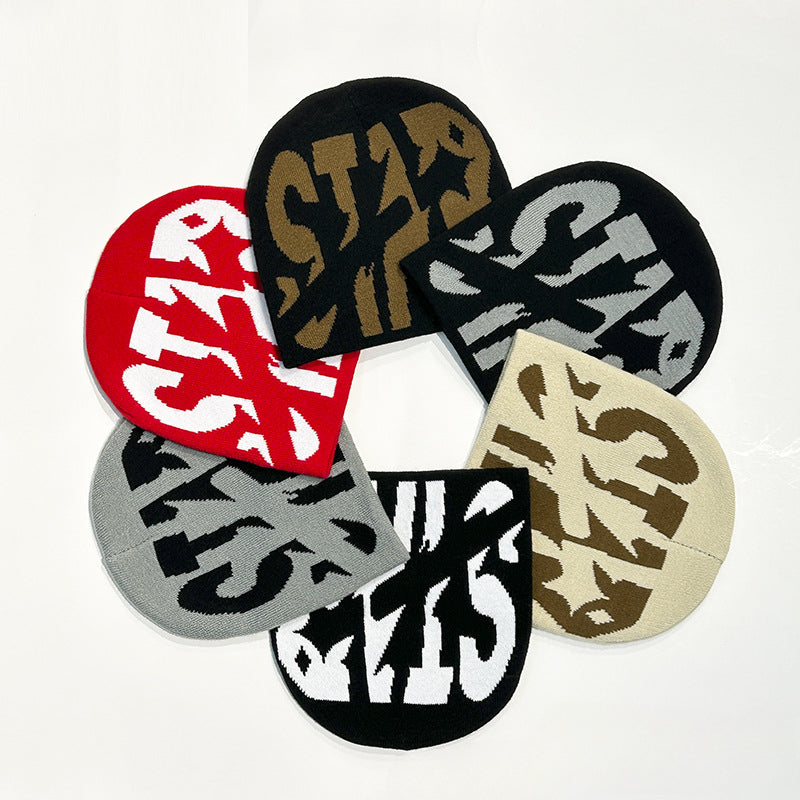 Wholesale STAR Wool Hat Knitted Hat