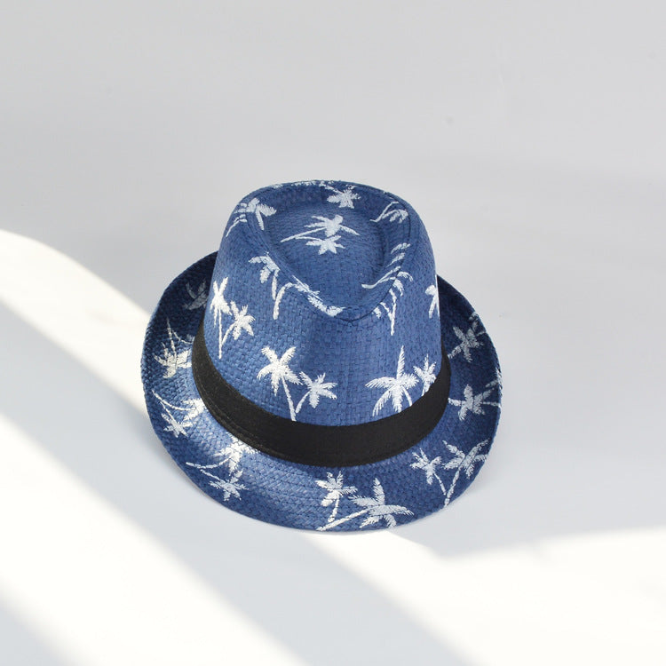 Wholesale Middle-aged and Elderly Summer Paper Cloth Sun Hat Small Hat Sun Hat Outdoor Straw Hat