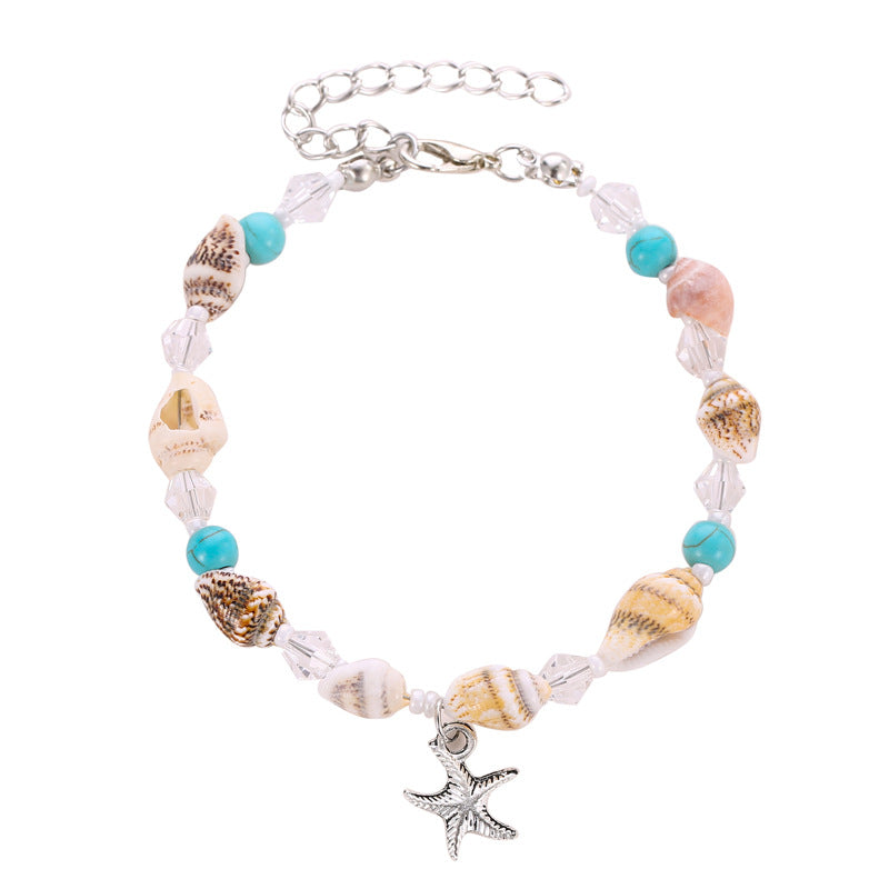 Wholesale Bohemian Conch Beaded Shell Anklet & Bracelet