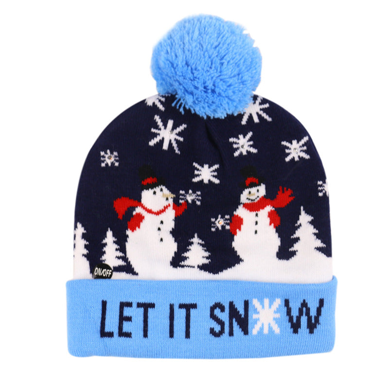 Wholesale Christmas Snowman Reindeer Christmas Tree Knit Hat