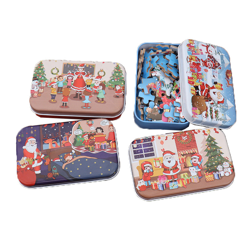 Wholesale Christmas 60 Pieces of Wooden Puzzle