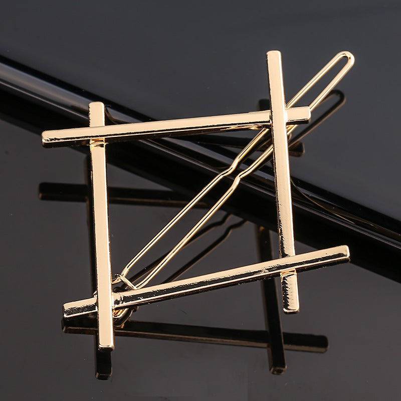 Wholesale Alloy Triangle Shaped Hair Clips