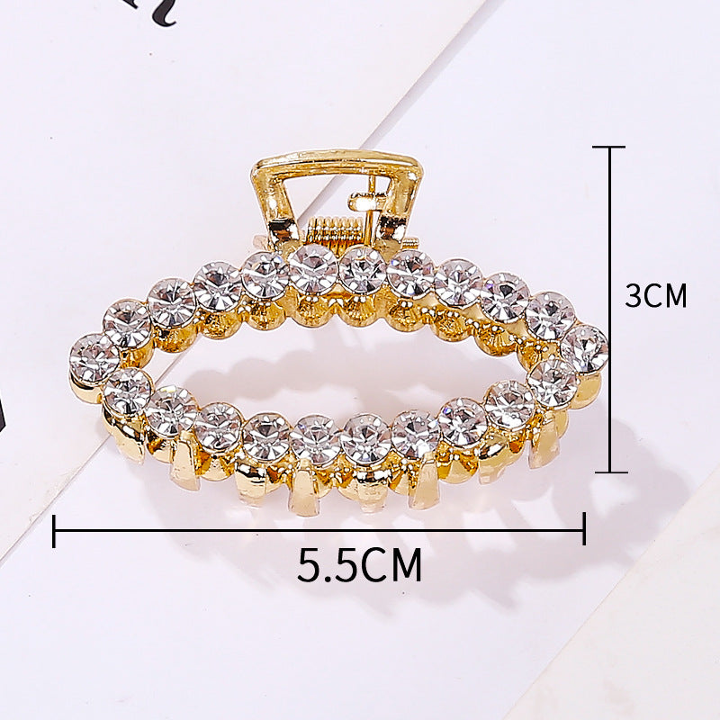 Wholesale New Rhinestone Pearl Metal Hairpin