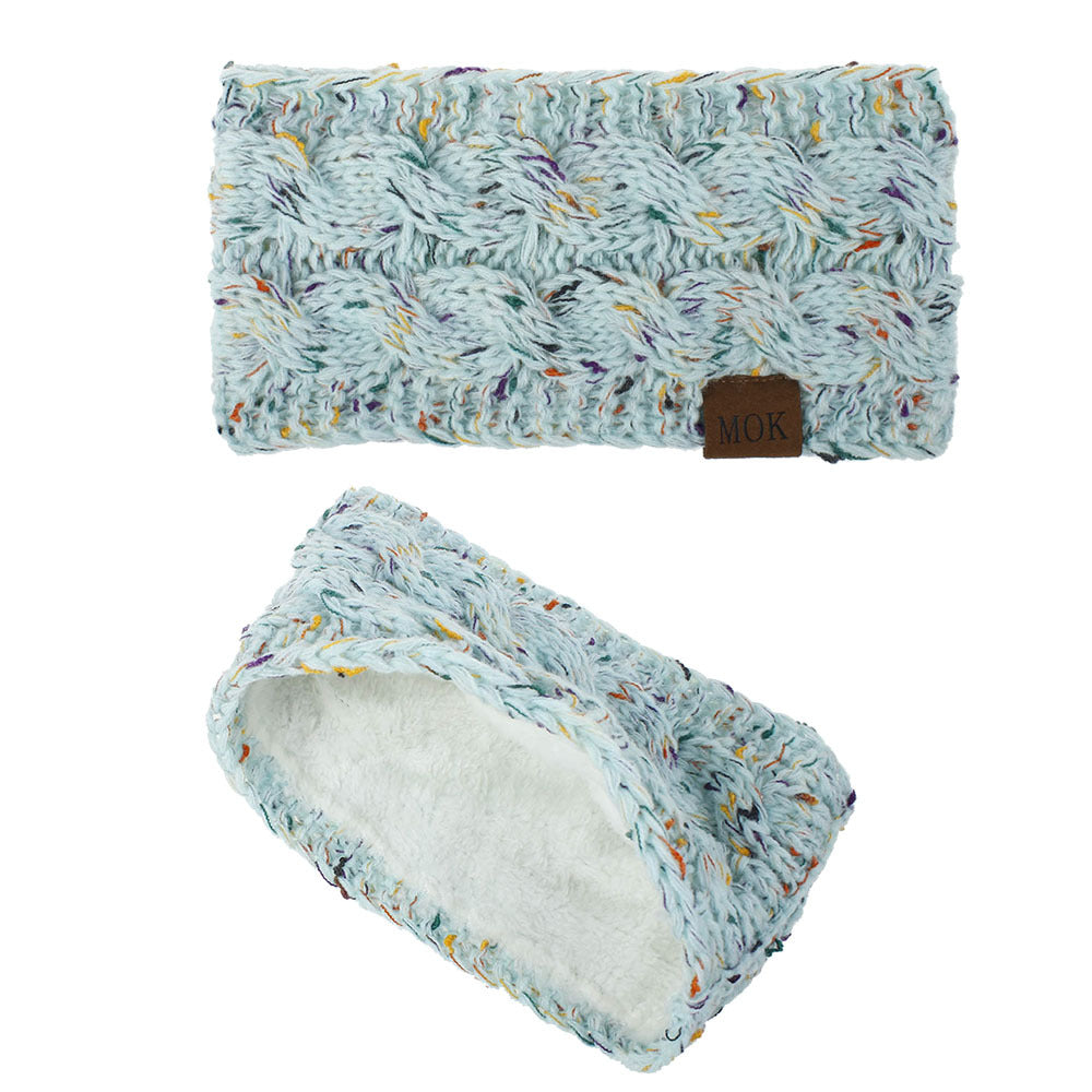 Wholesale Autumn and Winter Plush Wool Knitted Ear Protection Headband