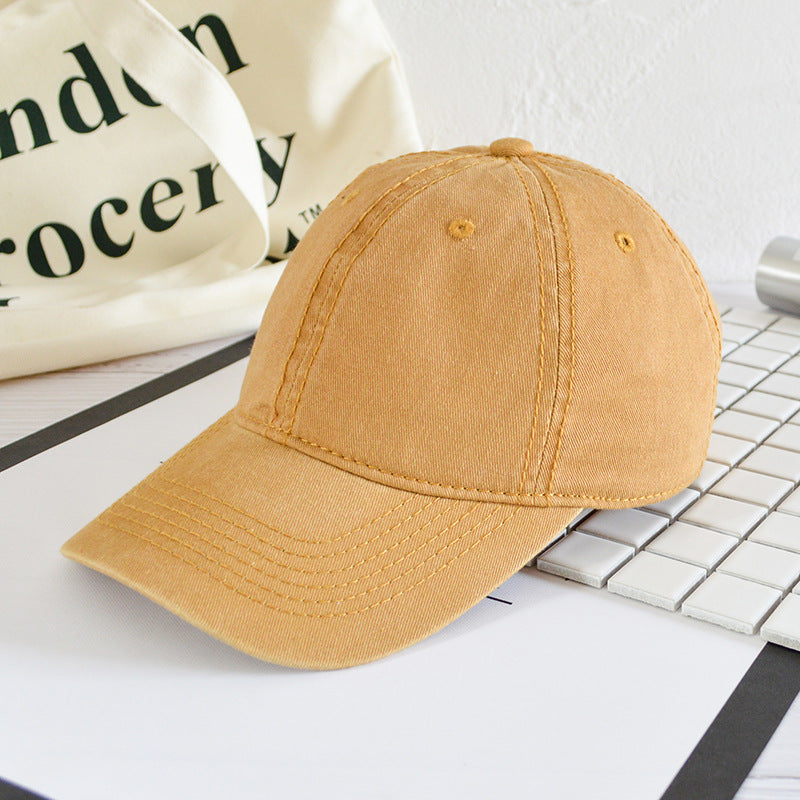 Wholesale Washed distressed denim baseball cap