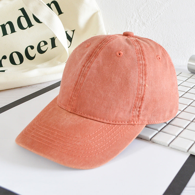 Wholesale Washed Distressed Denim Baseball Cap