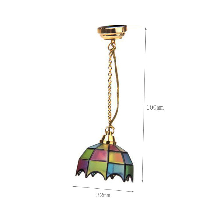 Wholesale LED 1:12 LED lights with switches that can light up without a power source