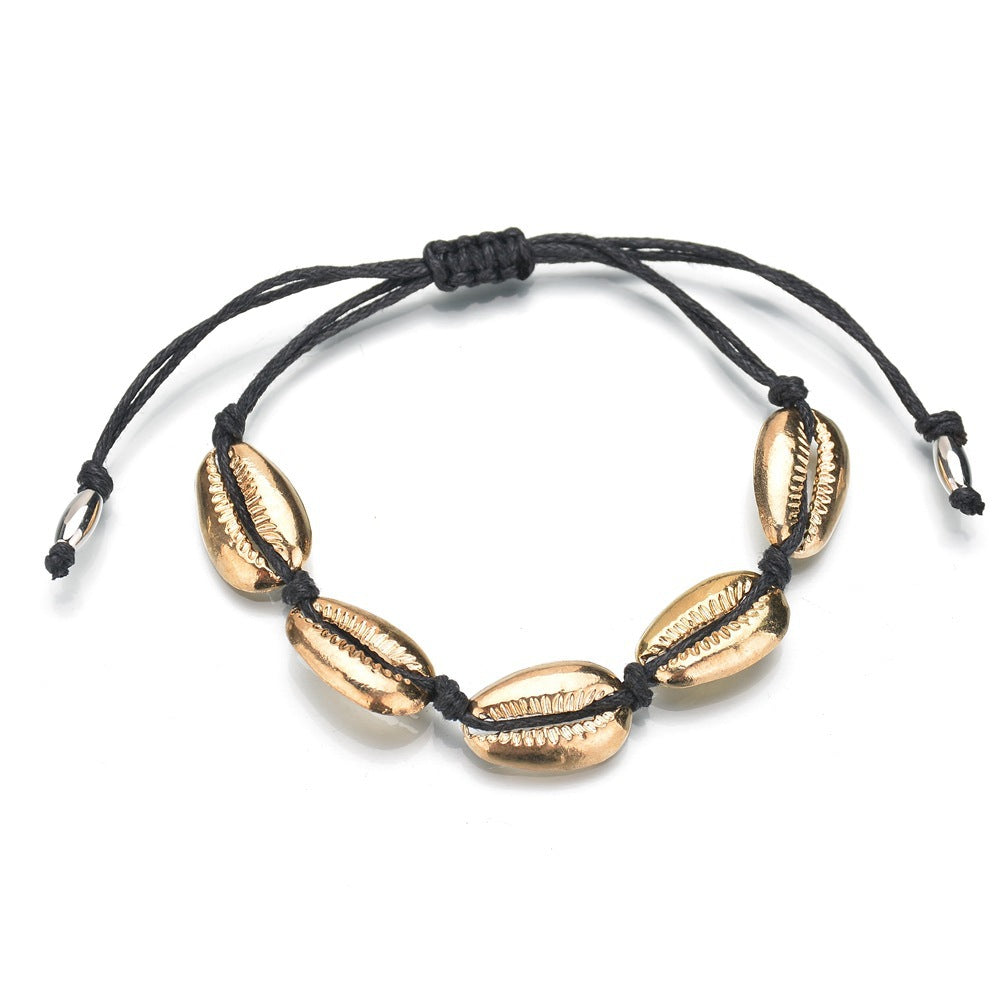 Wholesale Natural Shell Alloy Bracelet