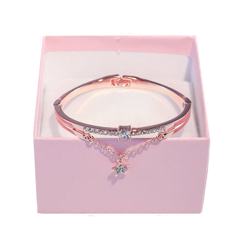 Wholesale Diamond Pentagram Bracelet