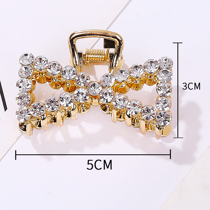 Wholesale New Rhinestone Pearl Metal Hairpin