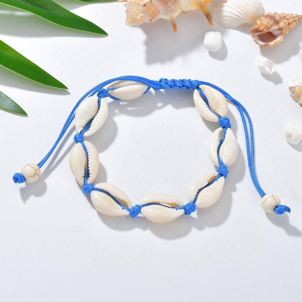 Wholesale Natural Shell Alloy Bracelet