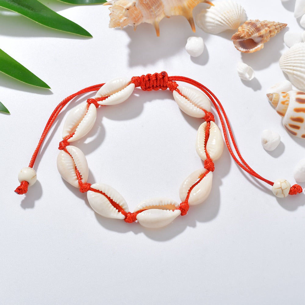 Wholesale Natural Shell Alloy Bracelet