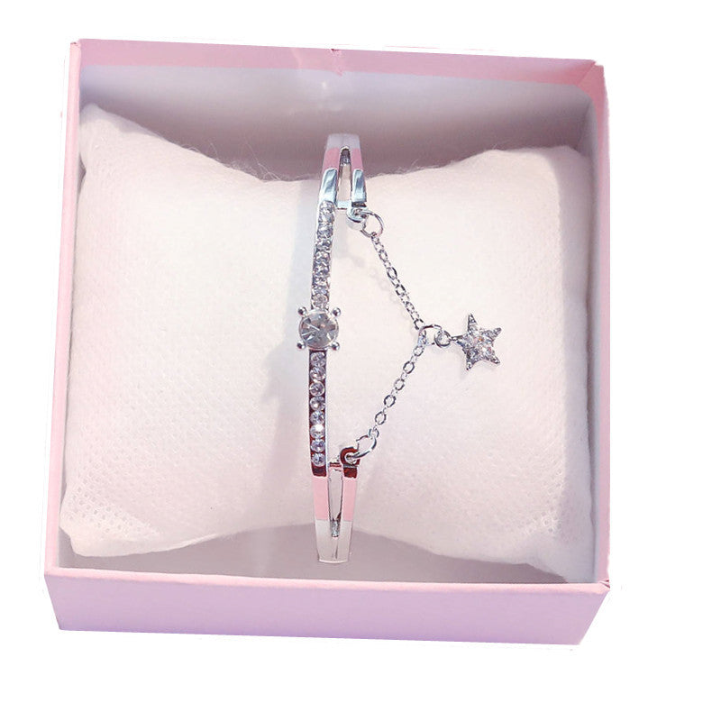 Wholesale Diamond Pentagram Bracelet