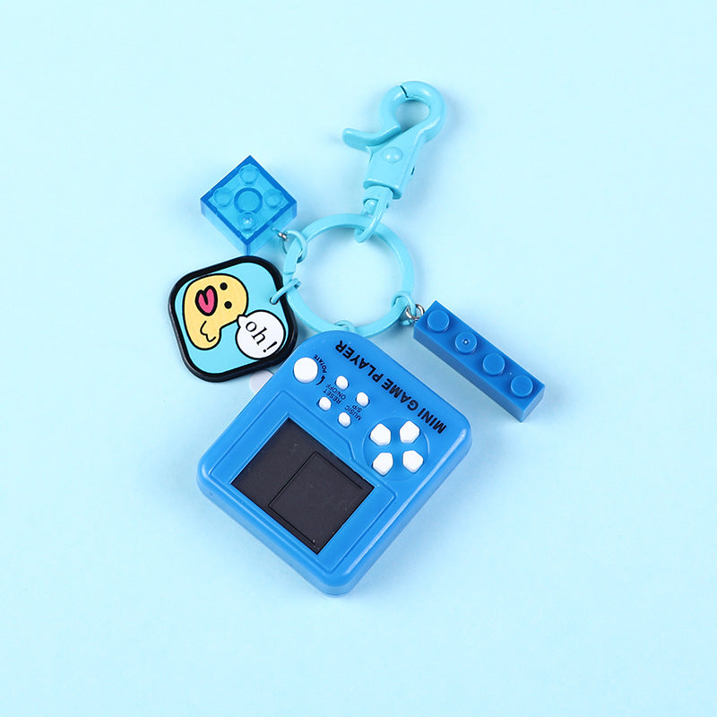 Wholesale Tetris Mini Game Consoles Metal Keychain