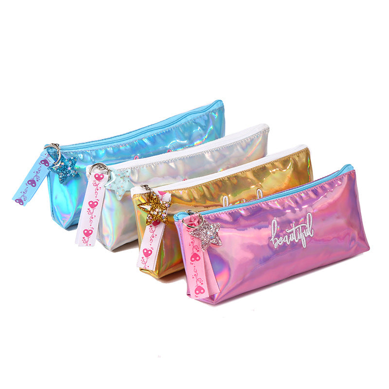 Wholesale Leather Portable Colorful Pencil Case