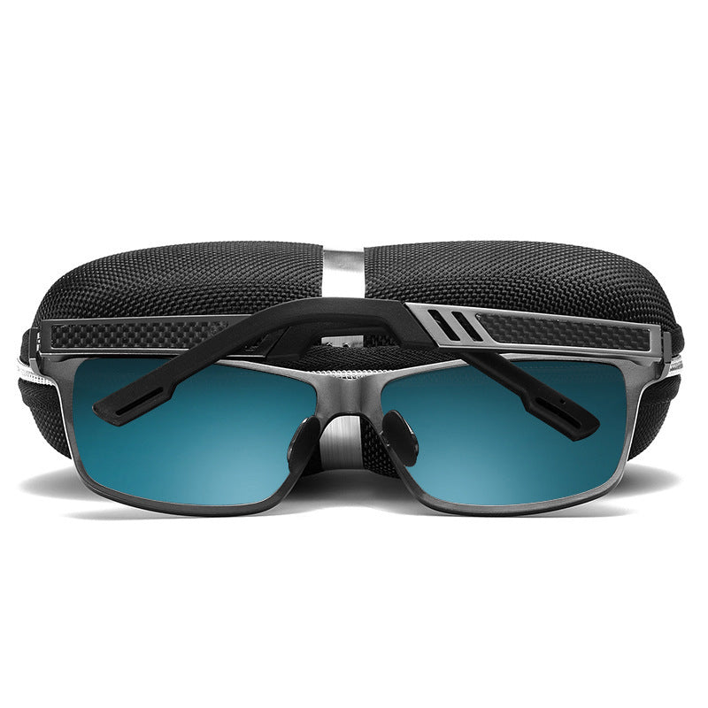 Wholesale Spring Leg Dazzling Color Film Polarized PC Sunglasses