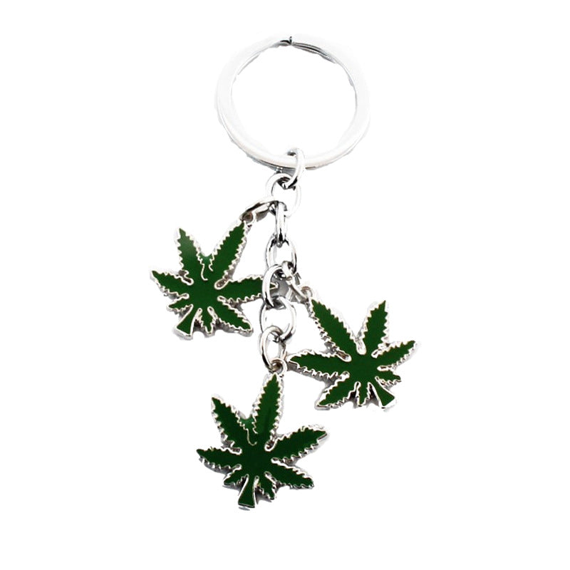 Wholesale Creative Metal Plant Keychains