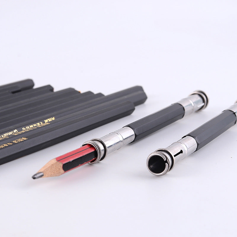 Wholesale Metal Double End Pencil Extender Sketching Pencil Extender Pen Extender