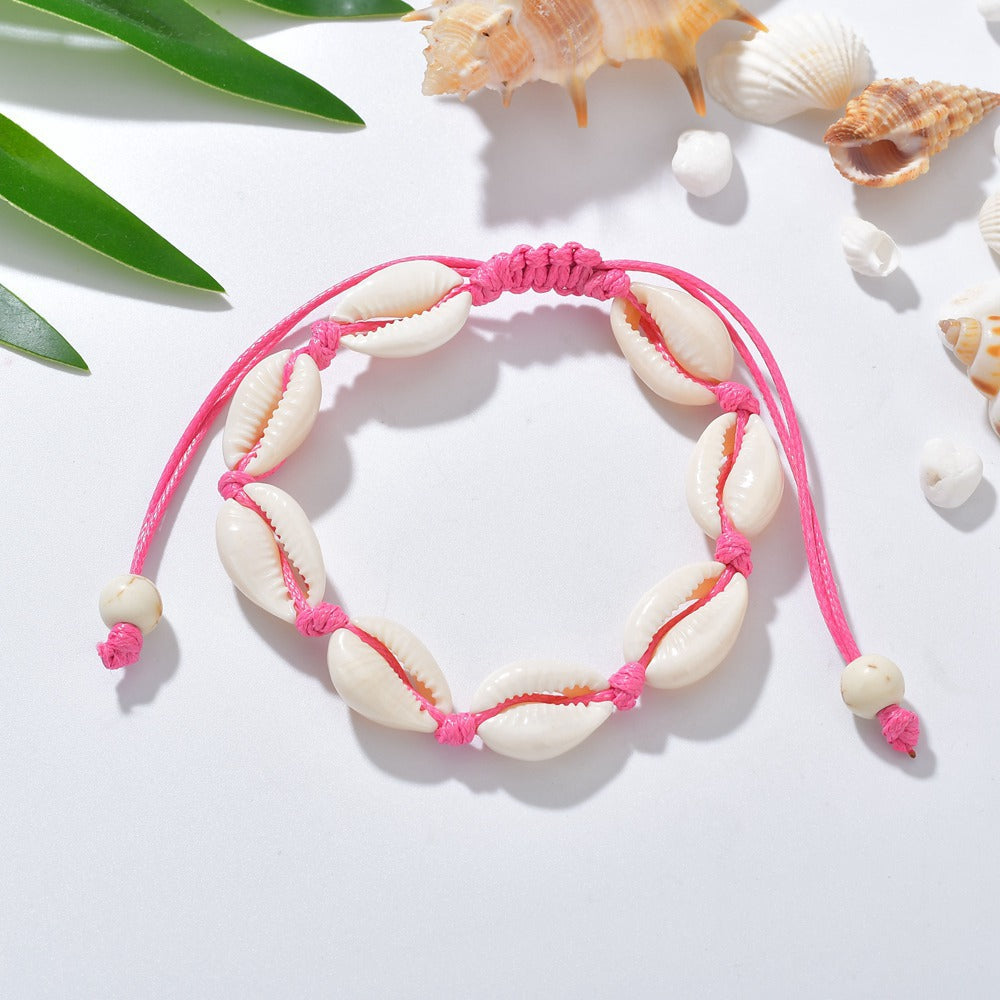 Wholesale Natural Shell Alloy Bracelet