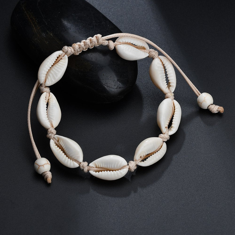 Wholesale Natural Shell Alloy Bracelet