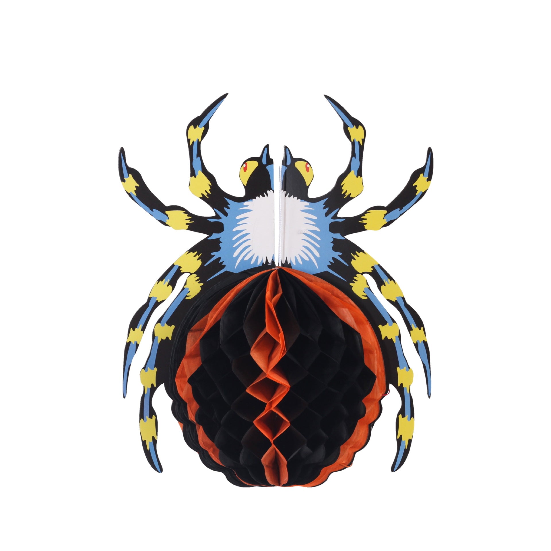 Wholesale Halloween Honeycomb Ball Witch Spider Mall Window Decoration Atmosphere