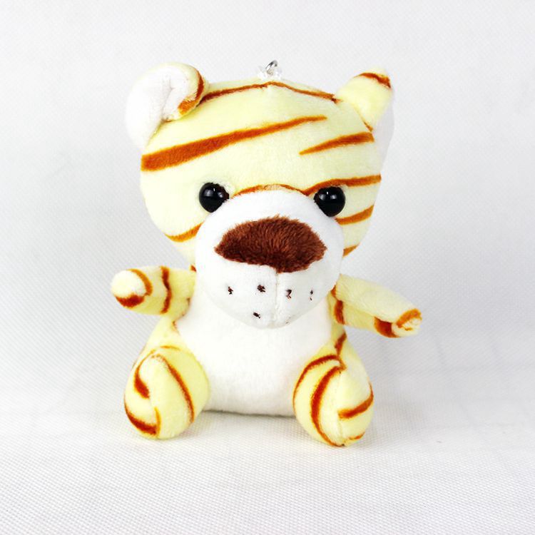Wholesale Jungle Animals Lion Leopard Stuffed Toy Key Chain