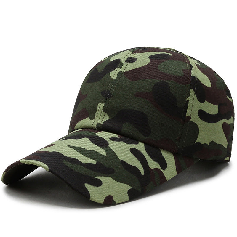 Wholesale Outdoor camouflage baseball cap wide brim cap labor protection cap