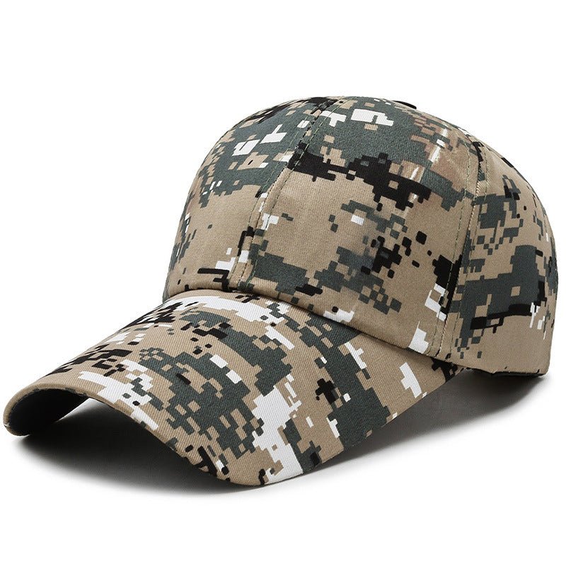 Wholesale Outdoor camouflage baseball cap wide brim cap labor protection cap