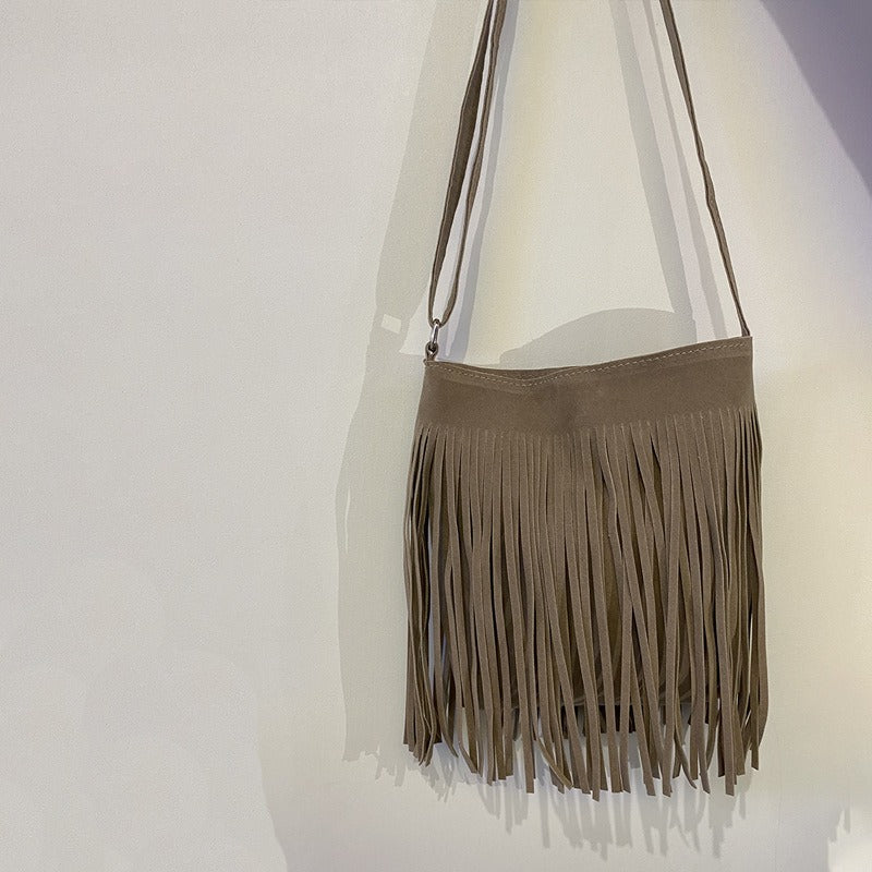 Wholesale Tassel Simple Popular Crossbody Bag