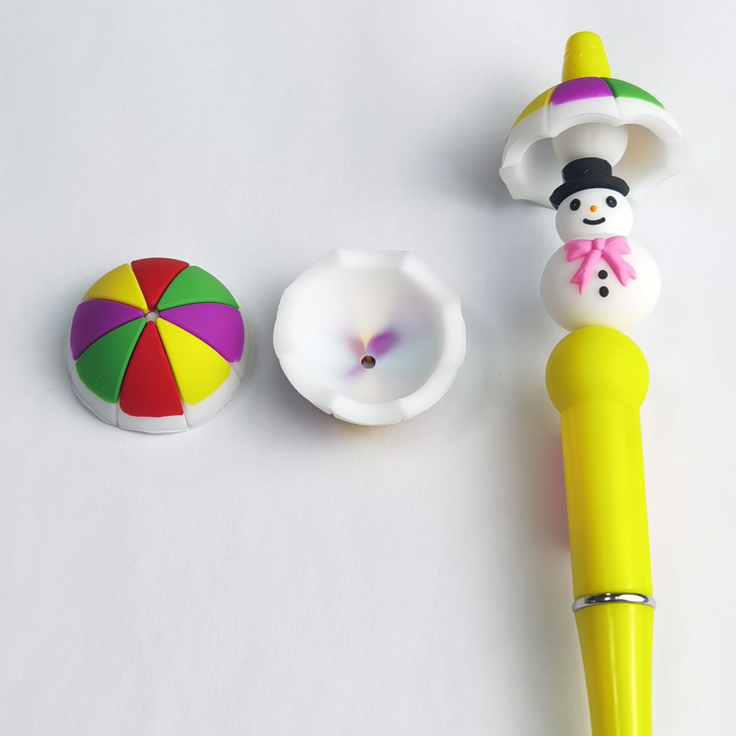 Wholesale 10pcs/pack Umbrella Canopy and Cartoon 3D Beads