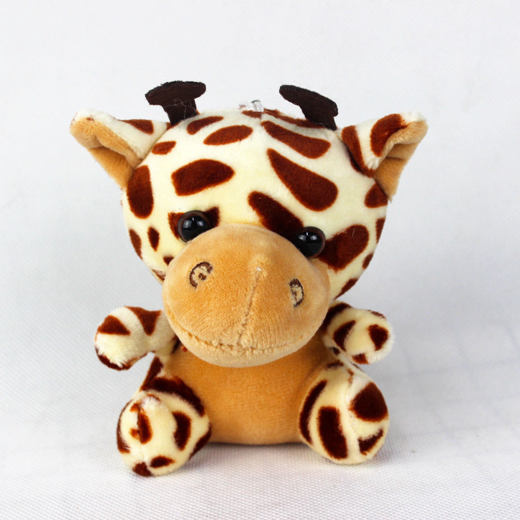 Wholesale Jungle Animals Lion Leopard Stuffed Toy Key Chain