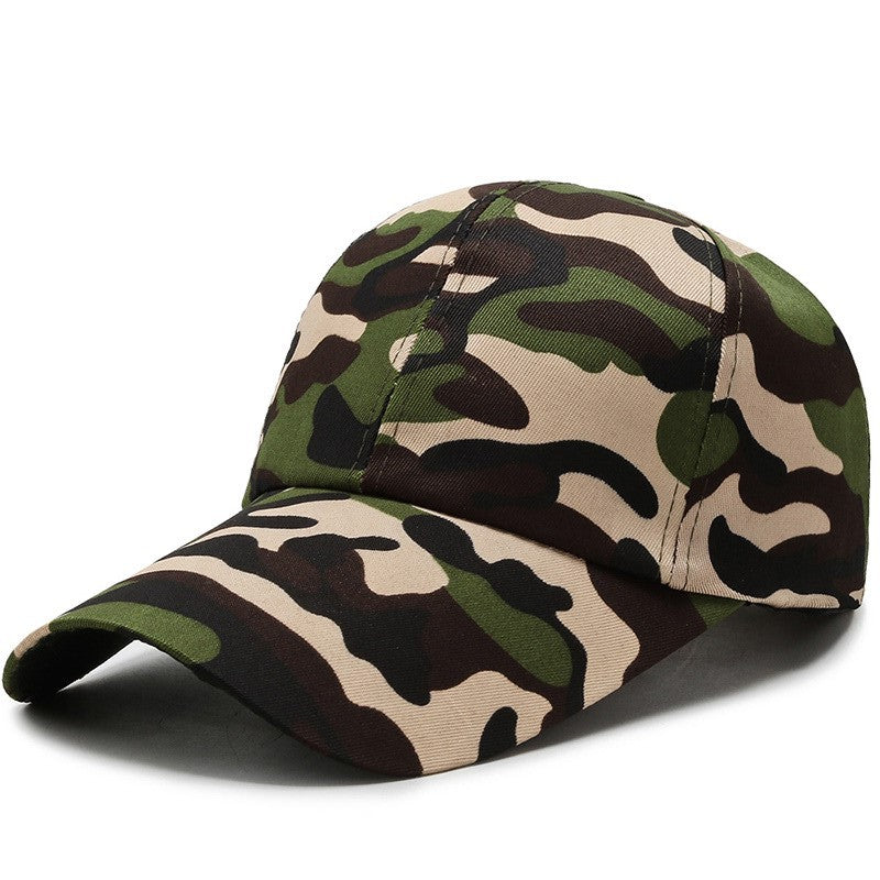 Wholesale Outdoor camouflage baseball cap wide brim cap labor protection cap