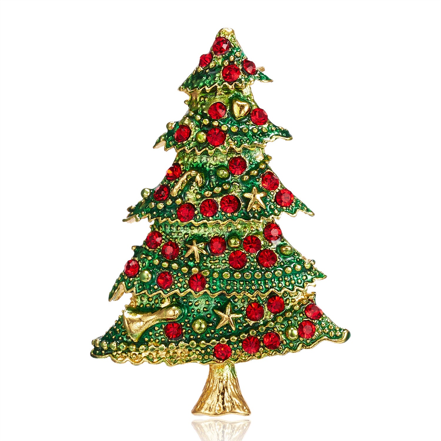 Wholesale Christmas tree series brooch