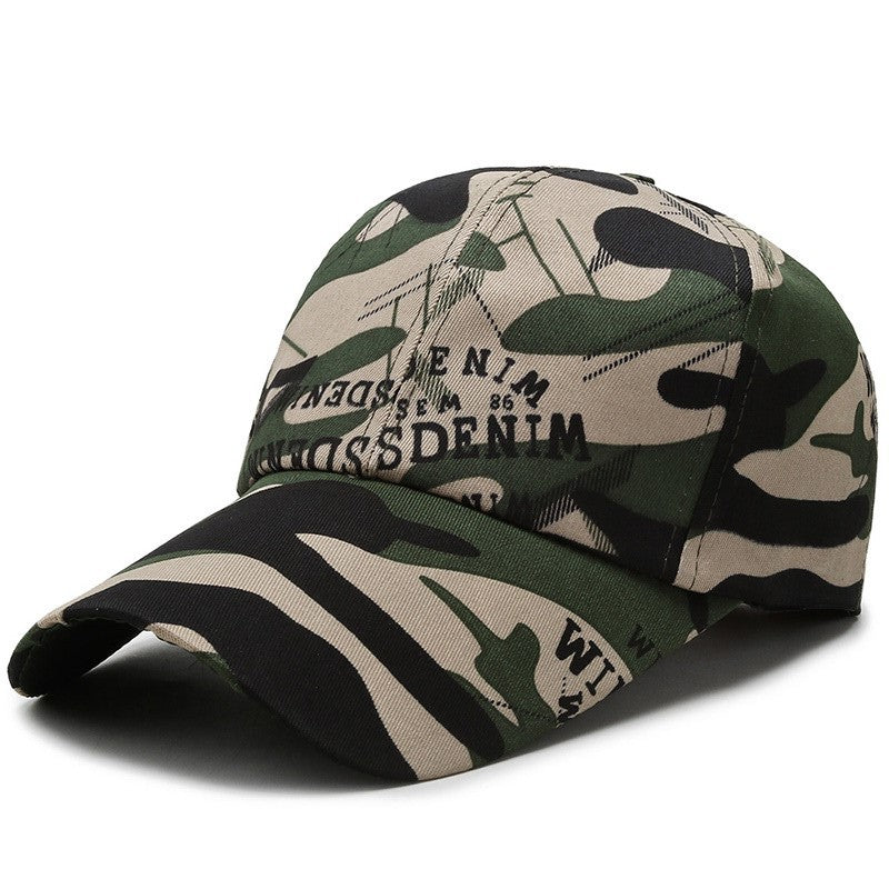 Wholesale Outdoor camouflage baseball cap wide brim cap labor protection cap