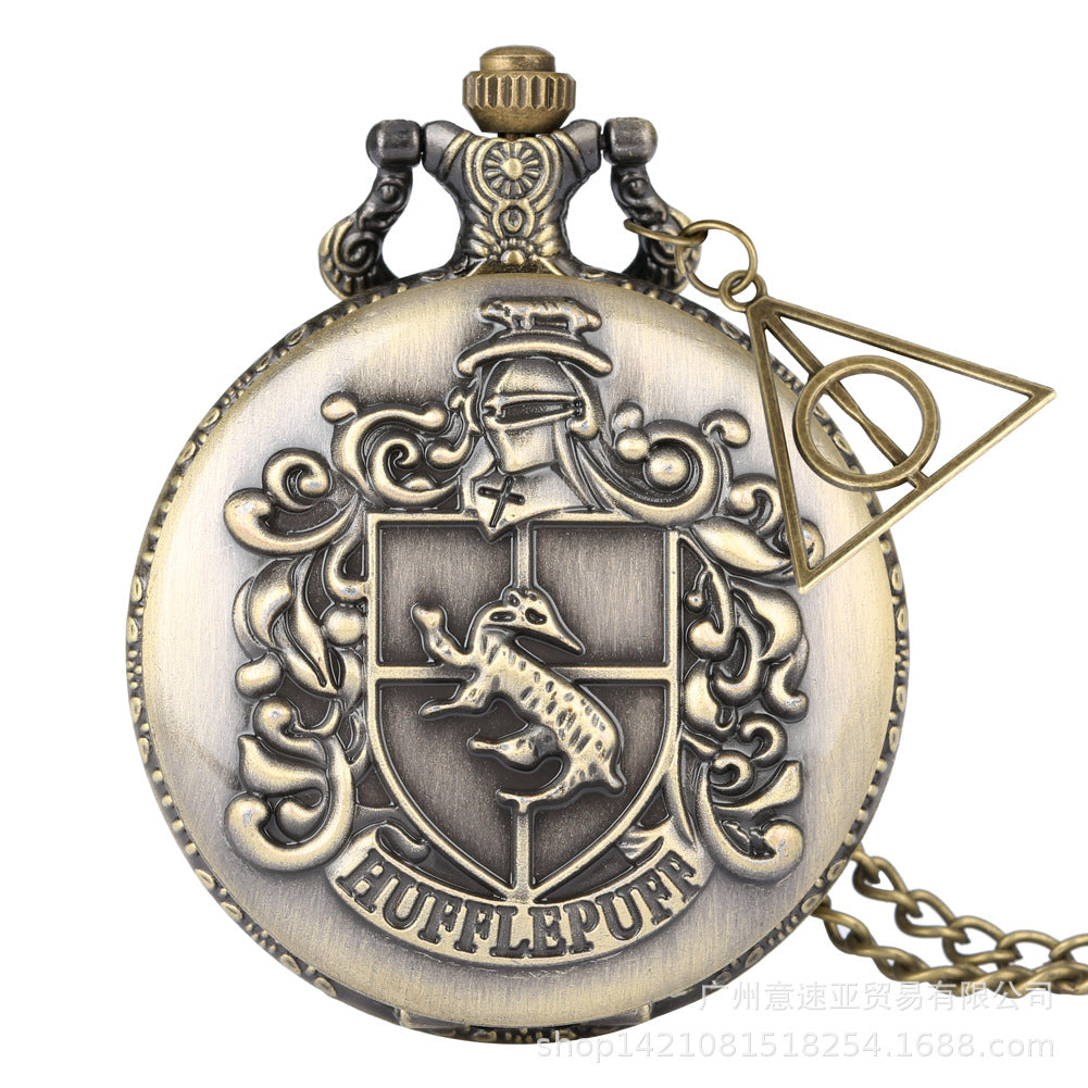 Wholesale Large Flip Quartz Pocket Watch