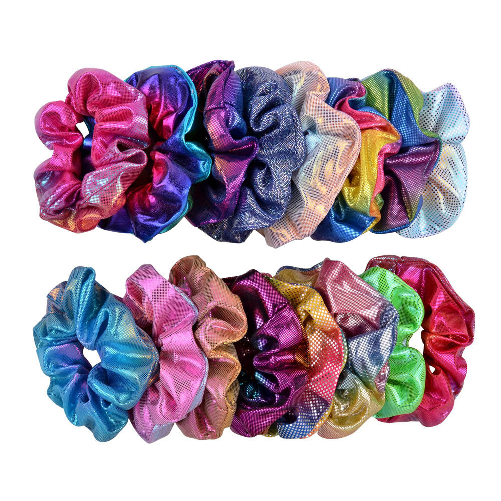 Wholesale 16-color laser hot stamping two-color gradient hair rope