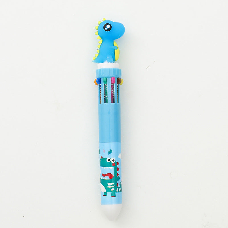 Wholesale Plastic Cute Dinosaur Multicolor Ballpoint Pen