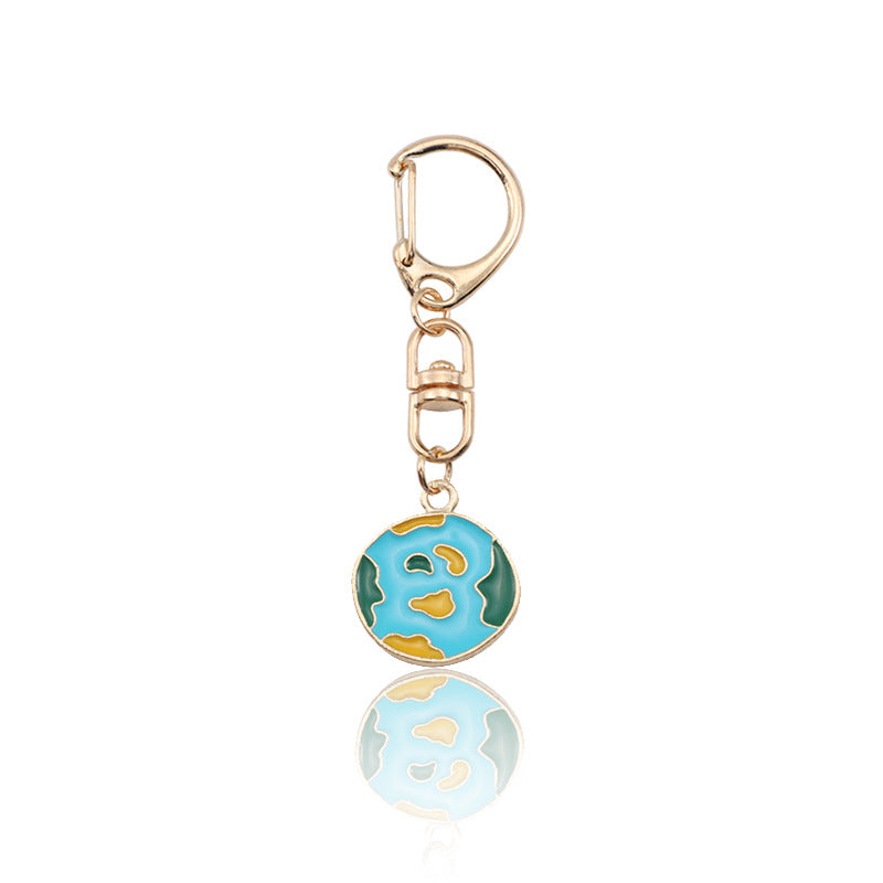 Wholesale Alloy Dripping Oil Astronaut Keychain