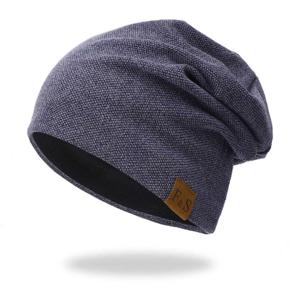 Wholesale Autumn and Winter Plush Loose Polyester Knitted Hats