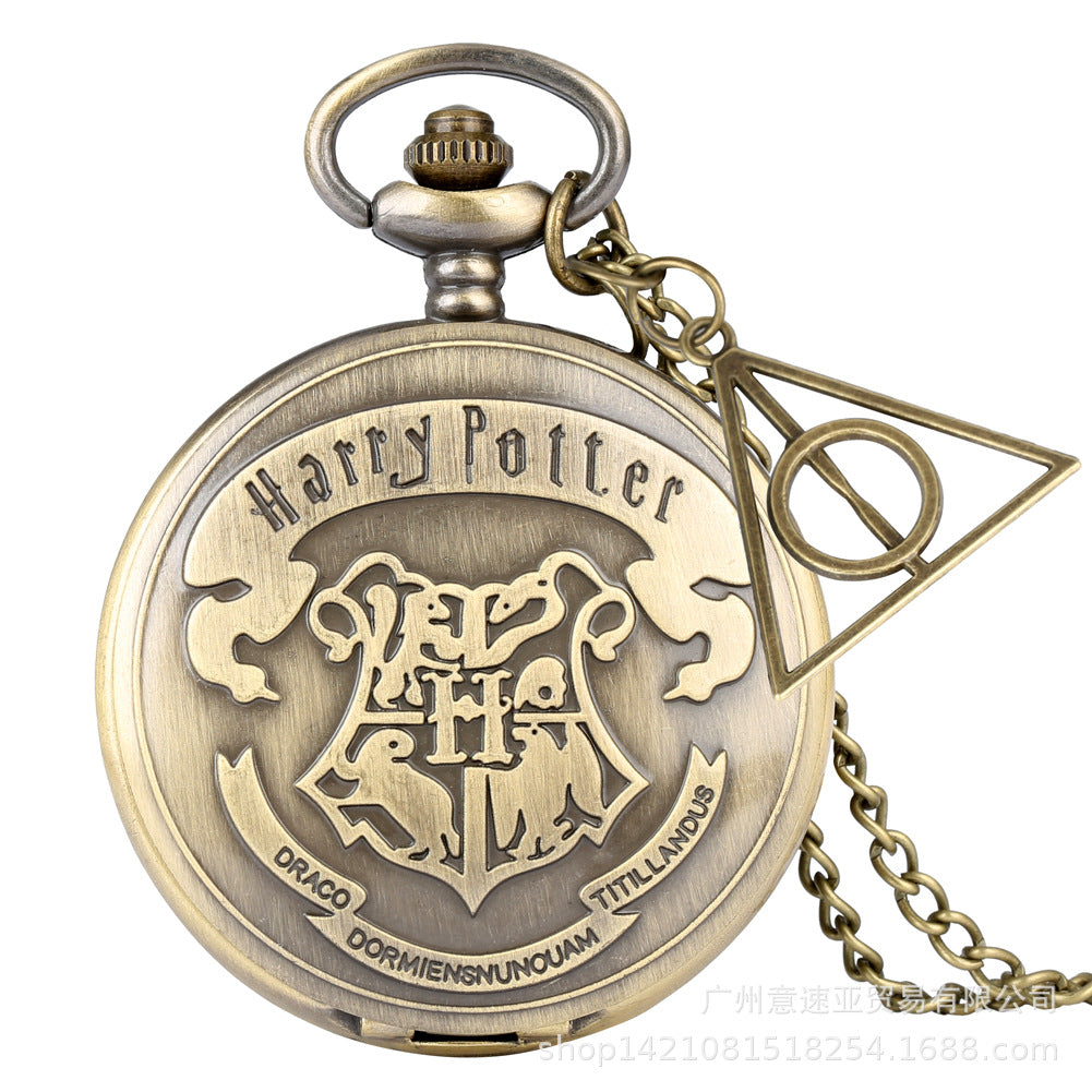 Wholesale Large Flip Quartz Pocket Watch